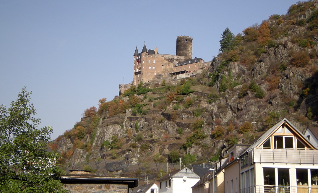 11 Burg Katz ueber St. Goarshausen 1