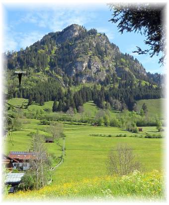 Hirschberg mit Rahmen