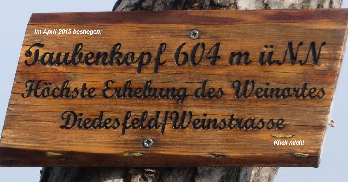 Gipfelschild Diedesfeld
